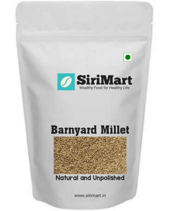 Barnyard Rice SiriMart Unpolished Barnyard Millet Rice | 1kg - SiriMart